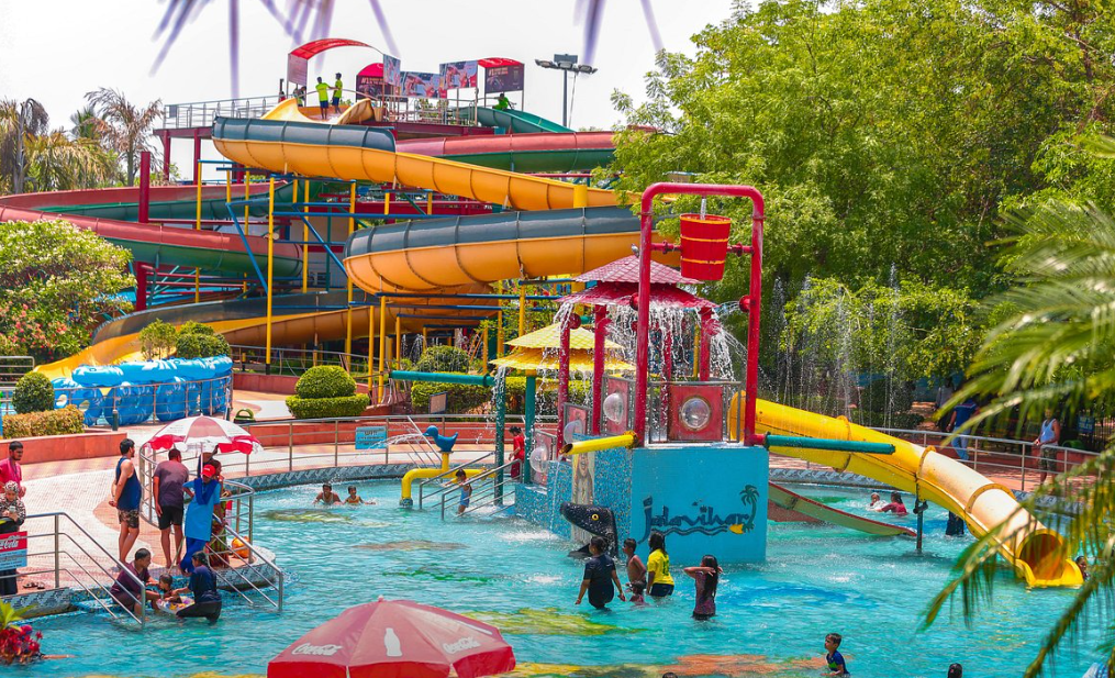 Jalavihar Water Park, Hyderabad, Telangana, India